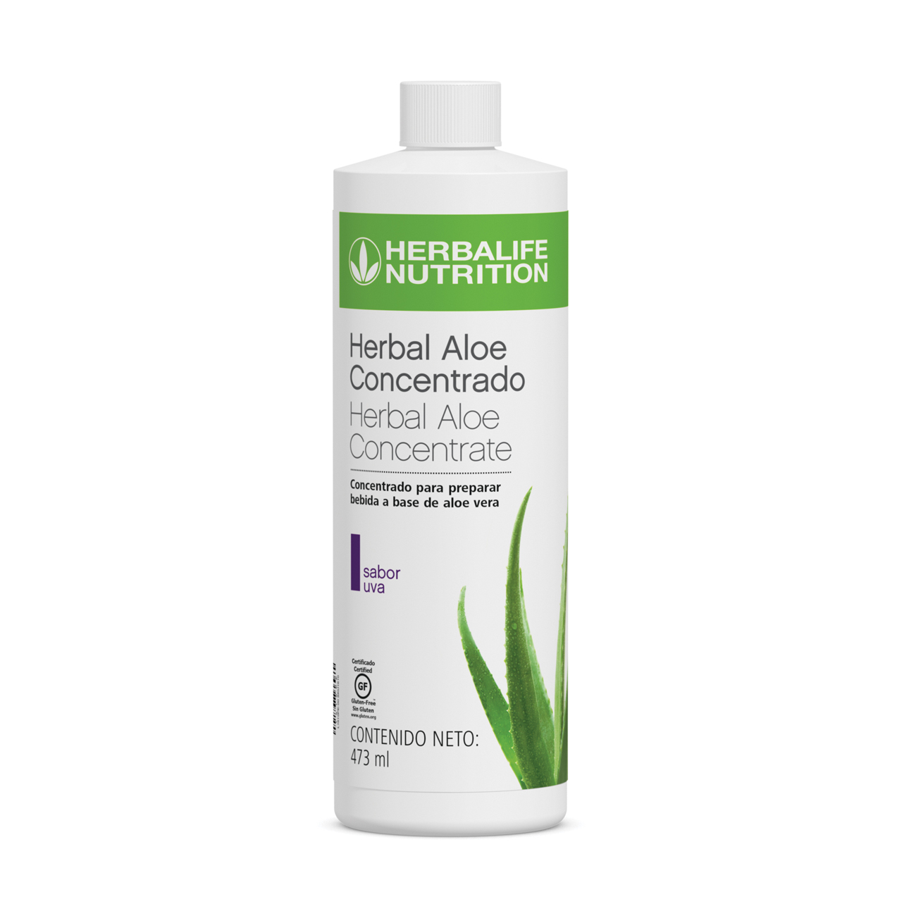 Herbal Aloe Concentrado Uva 473 ml Herbalife Nutrition Perú
